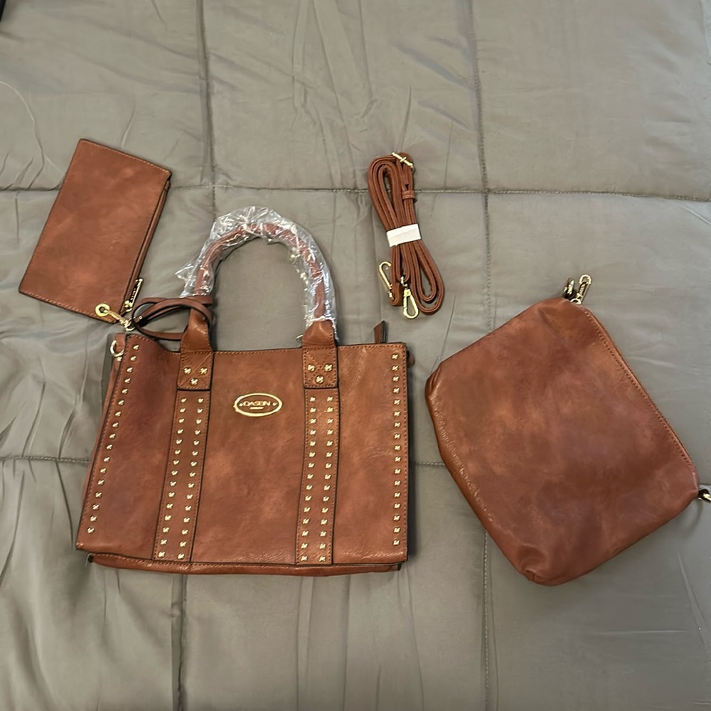 MKP Womens Handbag Satchel Shoulder Purse Top Handle Bag